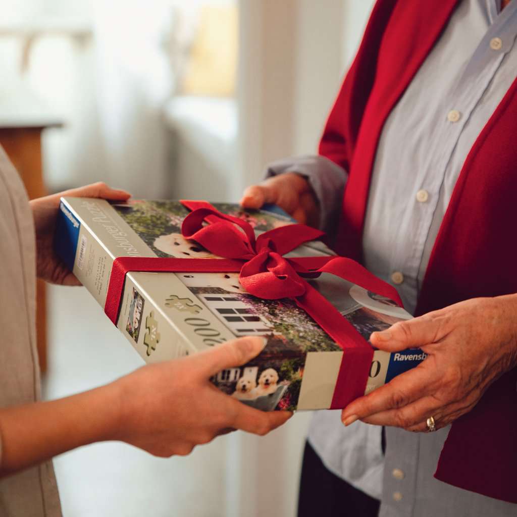 100-Teile-Puzzle - Gartenarbeit