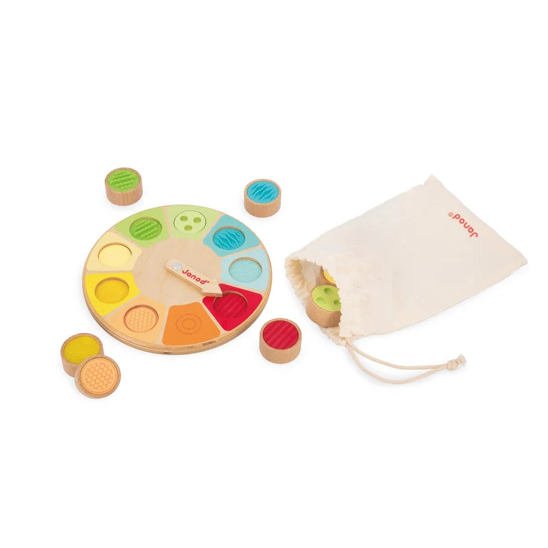 Roue Memo Touch, jeu sensoriel tactile