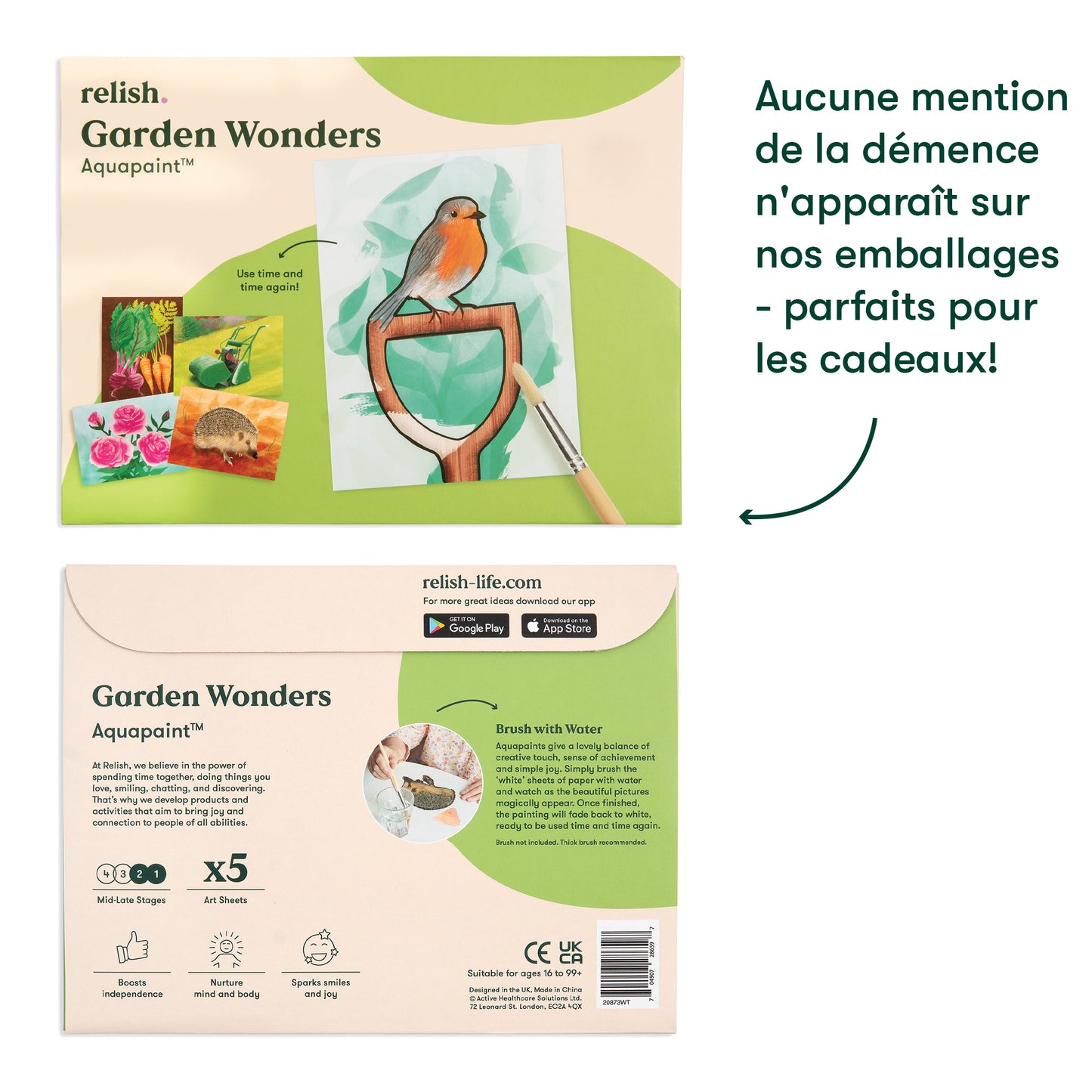 Aquarellmalerei - Gartenwunder