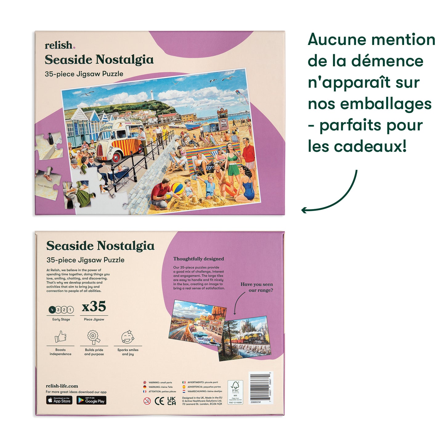 Puzzle 35 Stück-Seaside Notalgia