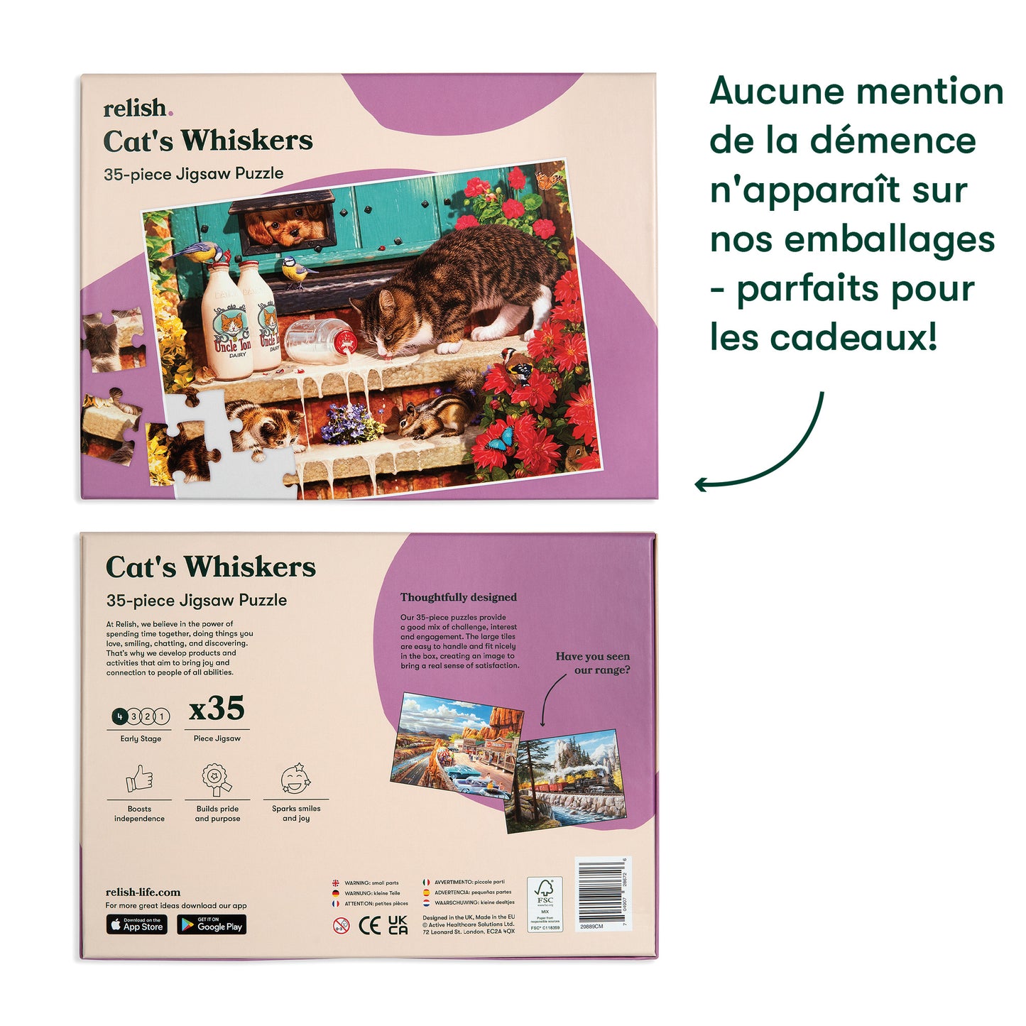 Puzzle 35 Stück-Matt's Whiskers