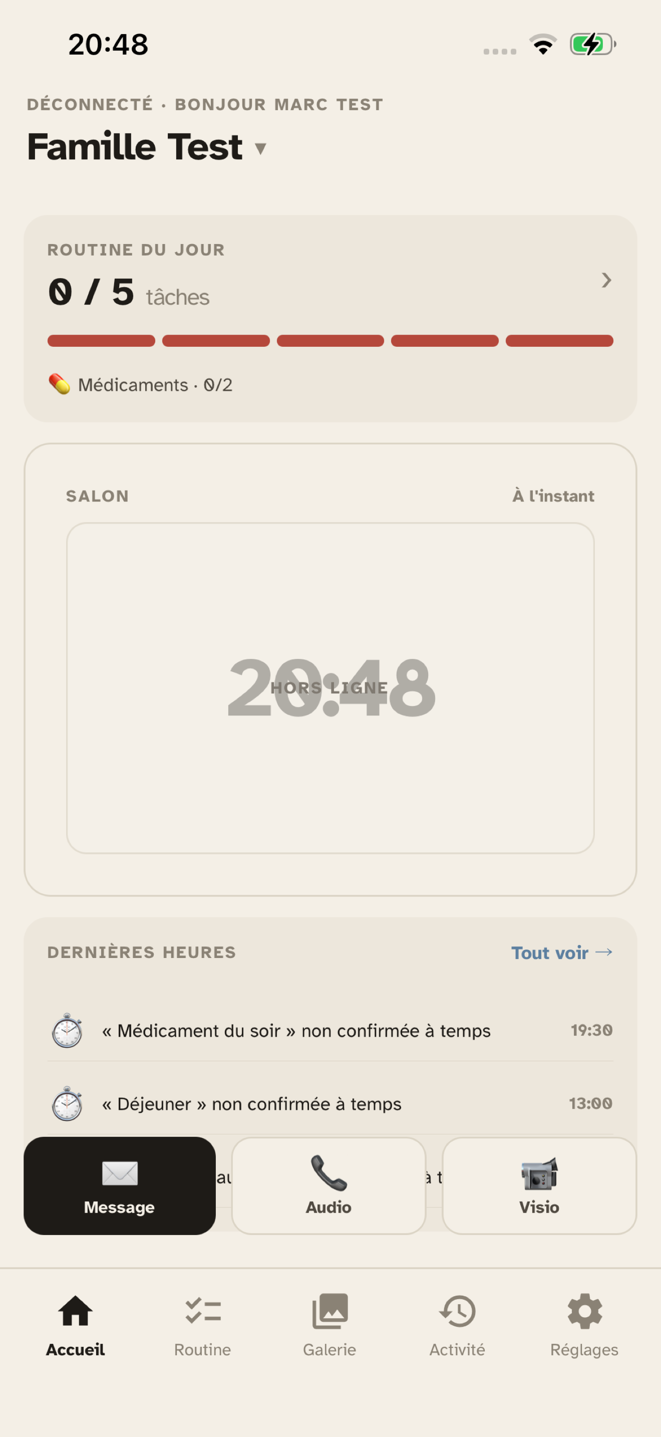 Ally Display — l'horloge qui vous garde en lien avec vos parents