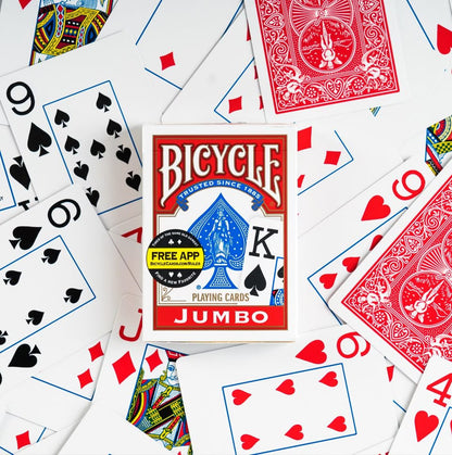 Cartes Bicycle Jumbo - Rider Back 2er-Pack