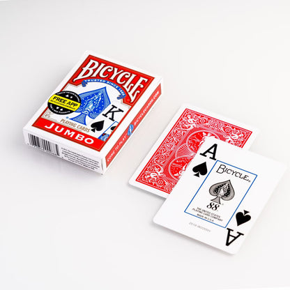 Cartes Bicycle Jumbo - Rider Back 2er-Pack