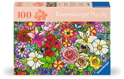 Puzzle 100 pièces - Fleurs