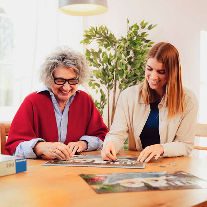 200-teiliges Puzzle – Katzen auf dem Regal