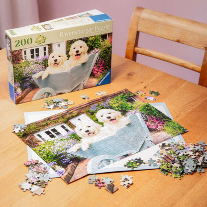 200-teiliges Puzzle - Golden Retriever