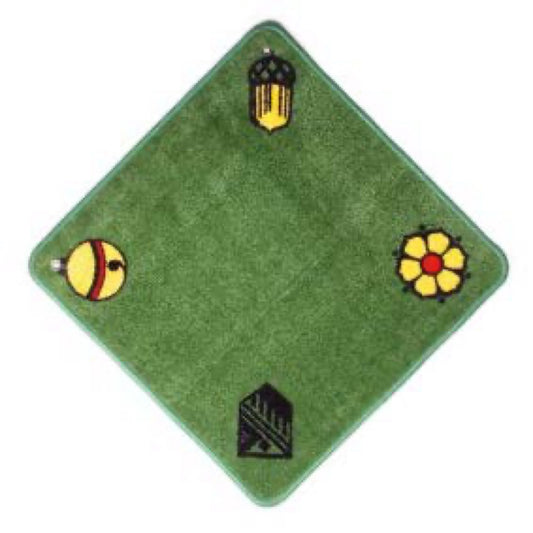 Tapis de Jass vert - Jass-Symbole