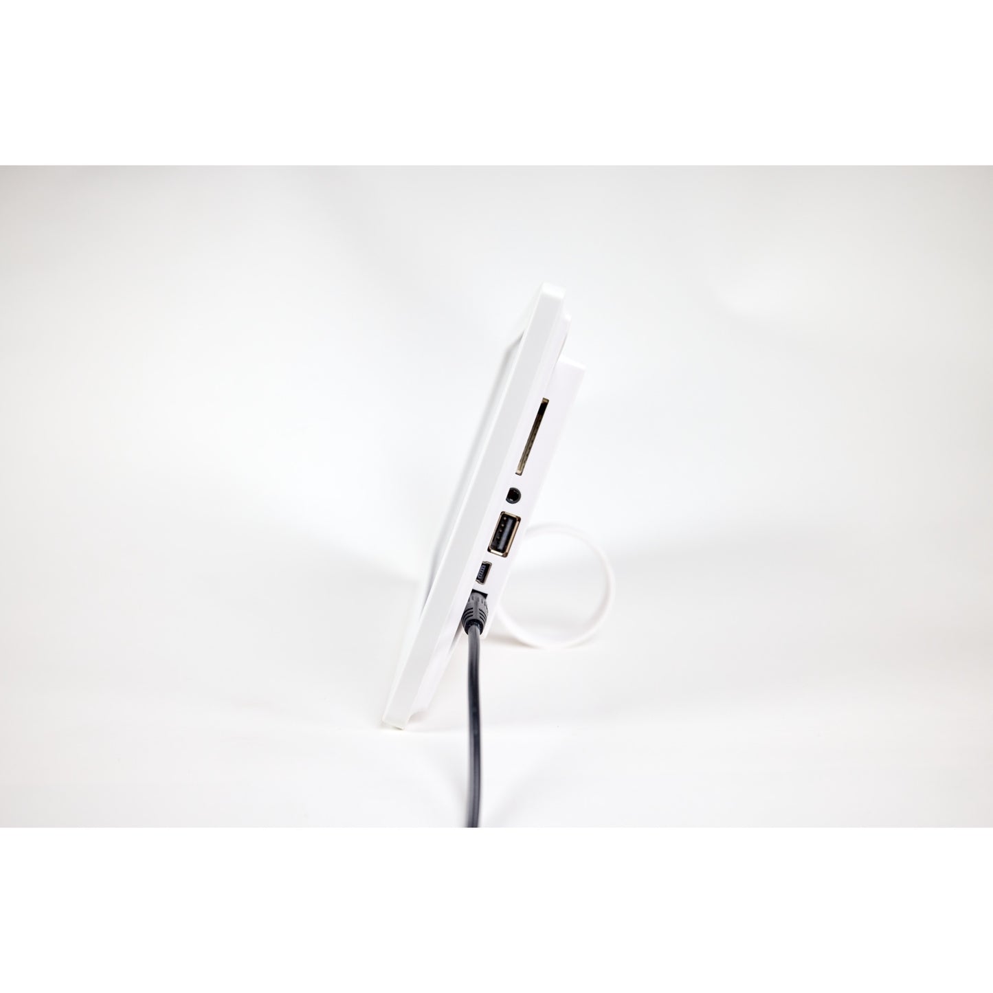 ALLY Uhr 20cm Weiß-Uhr mit Wochentagen, Datum und Uhrzeit