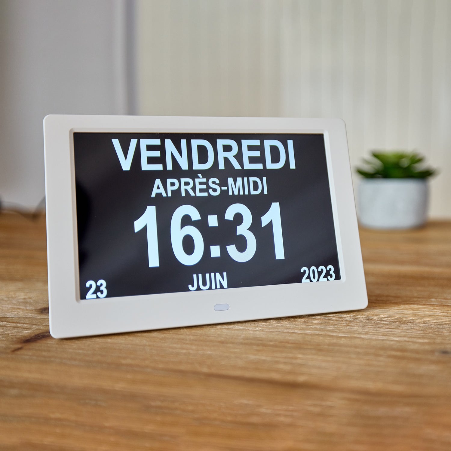 ALLY Clock 20cm affichage jour et date