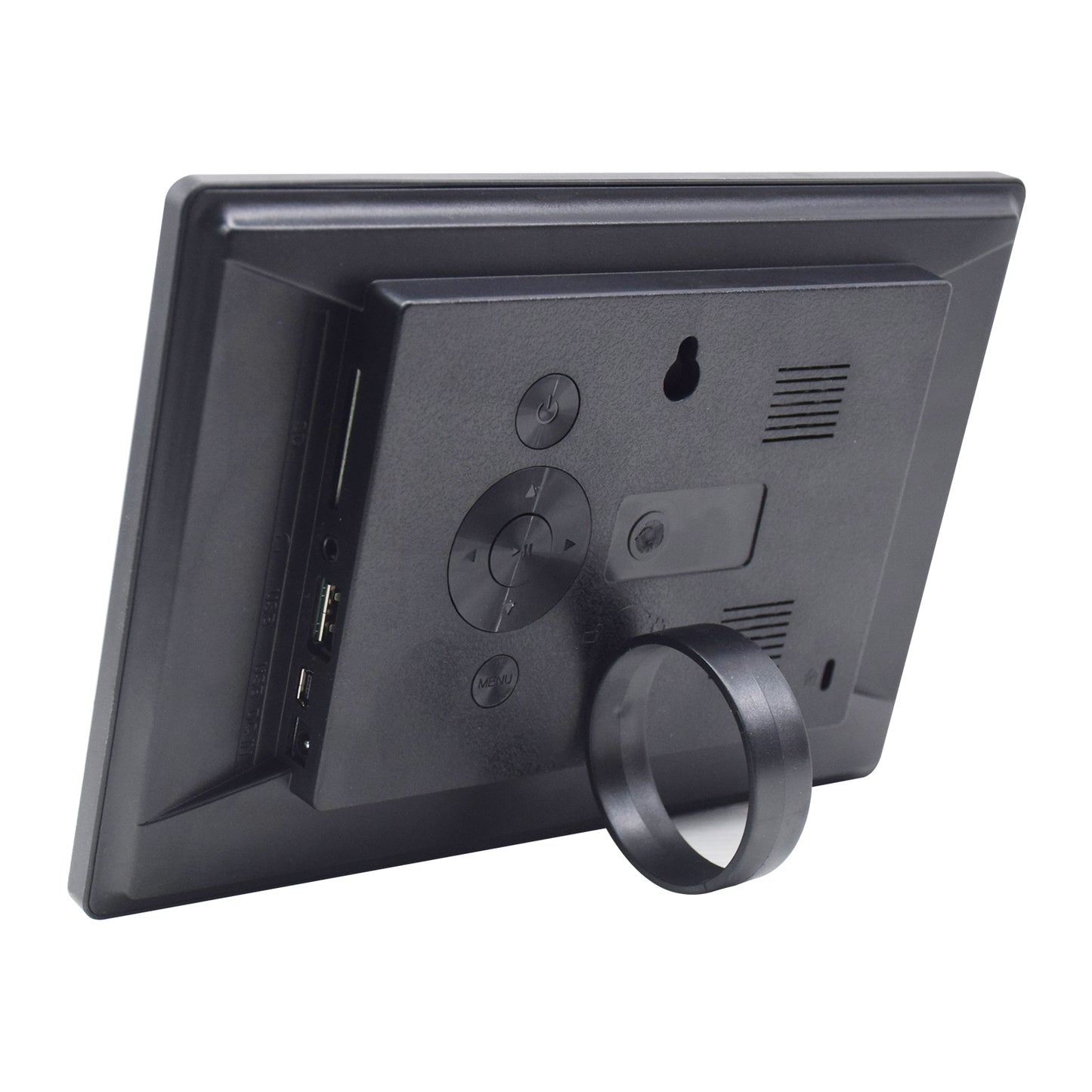 ALLY Clock 20 Black cm-Uhr mit Wochentagen, Datum und Uhrzeit