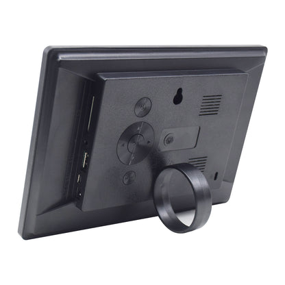 ALLY Clock 20 Black cm-Uhr mit Wochentagen, Datum und Uhrzeit