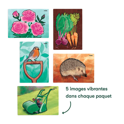 Aquarellmalerei - Gartenwunder