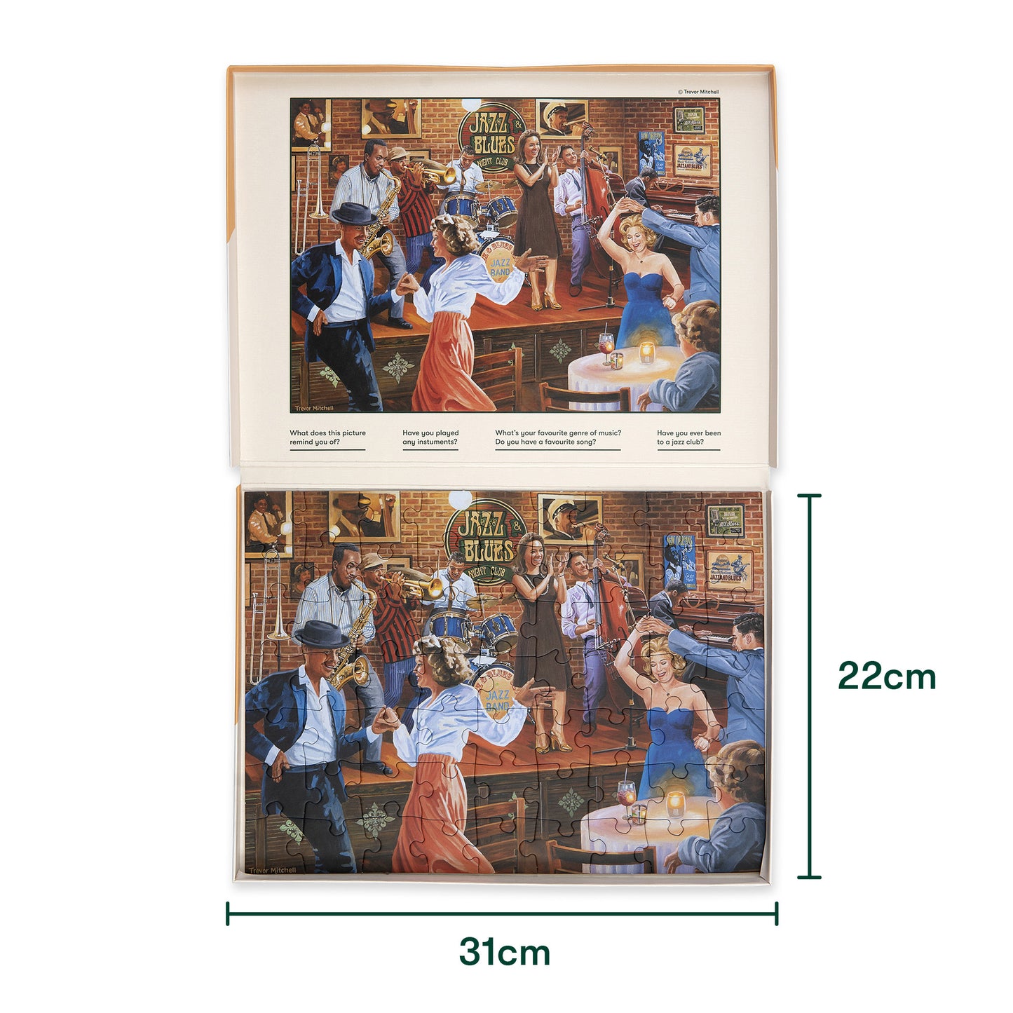 63-teiliges Puzzle - Tanzschuhe