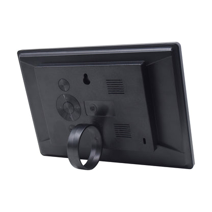 ALLY Clock 20 Black cm-Uhr mit Wochentagen, Datum und Uhrzeit