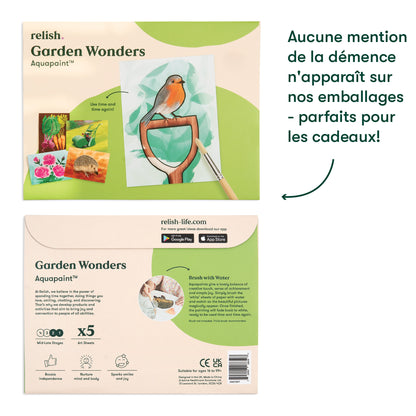 Aquarellmalerei - Gartenwunder