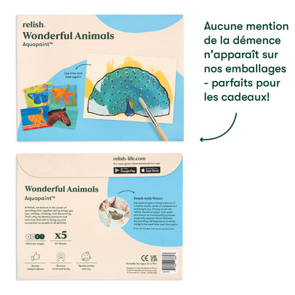 Farbe zu Wasser-Magni fiques Tiere