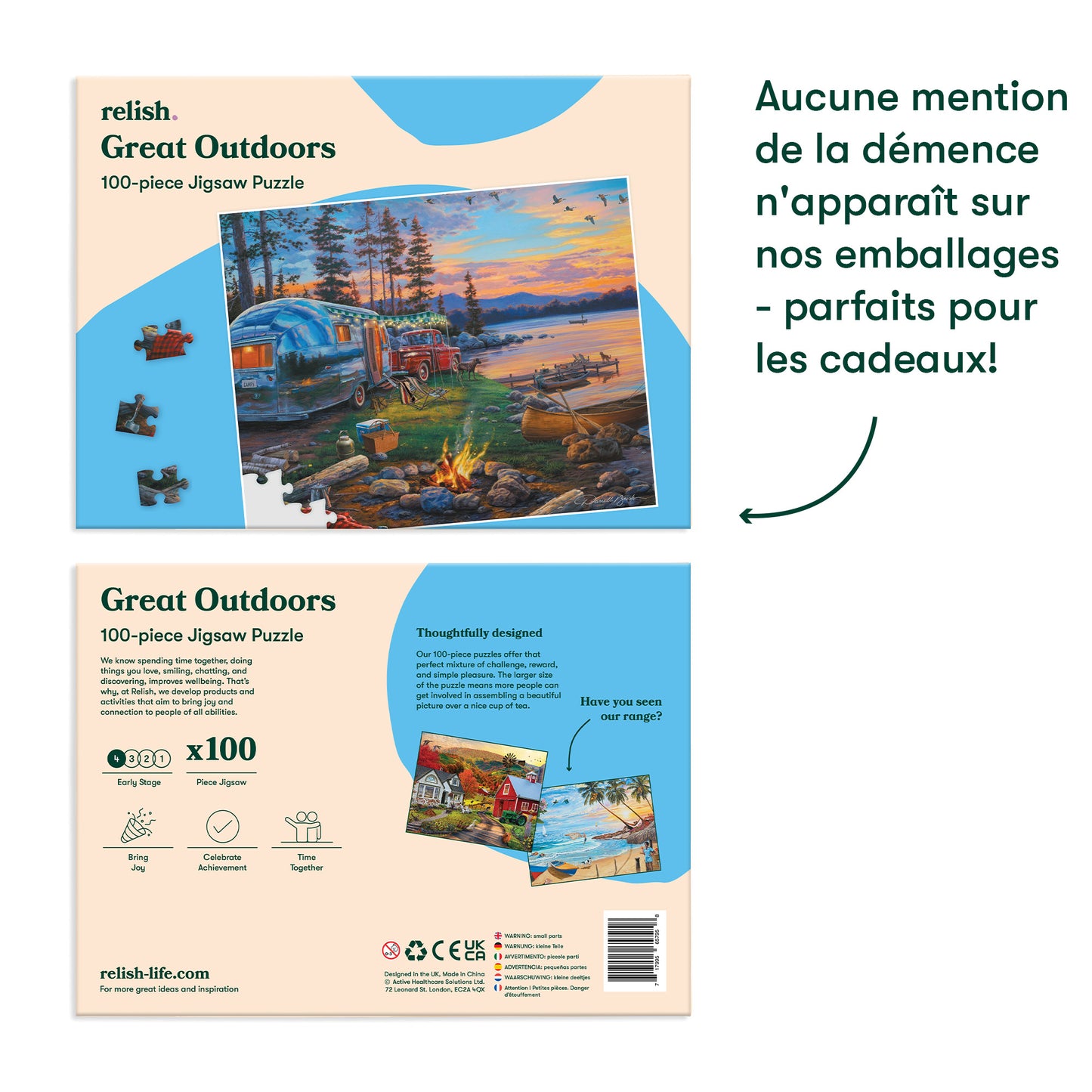 Puzzle 100 Teile - Great Outdoors