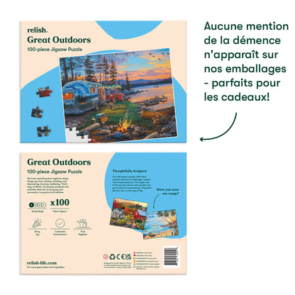 Puzzle 100 Teile - Great Outdoors