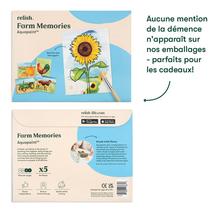 Malen zum Wasser-Erinnerungen auf dem Bauernhof