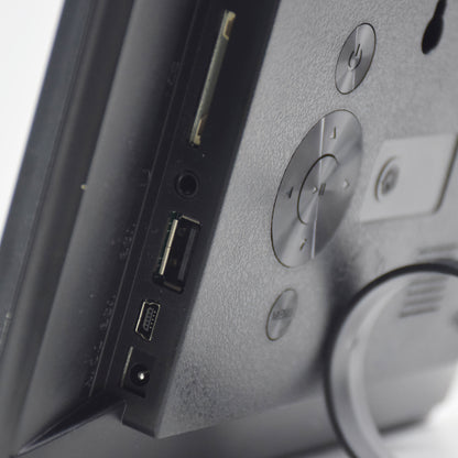 ALLY Clock 20 Black cm-Uhr mit Wochentagen, Datum und Uhrzeit