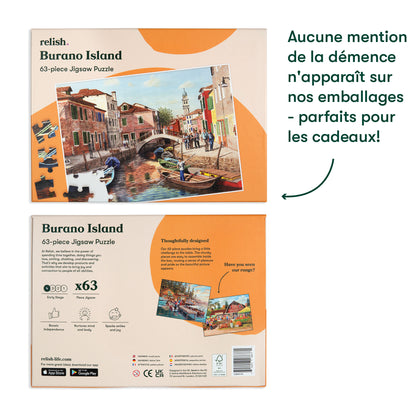 Puzzle 63 Stück-Burano Island