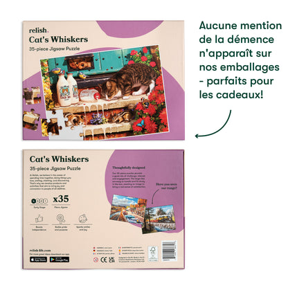 Puzzle 35 Stück-Matt's Whiskers