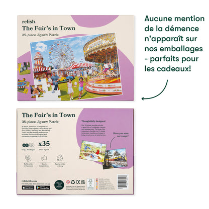35-teiliges Puzzle - Vergnügungspark