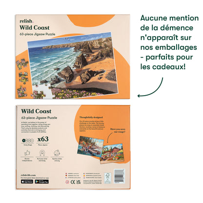 Puzzle 63 Stück-Wild Coast