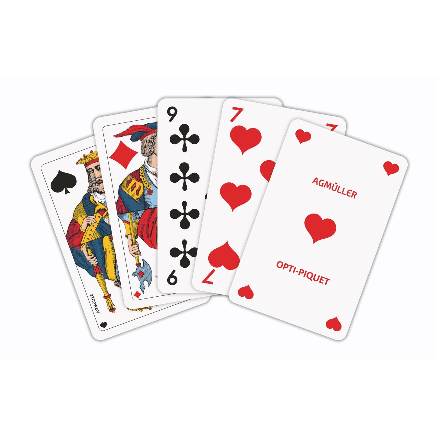 Etui de Jass Edelweiß - Symbole Piquet