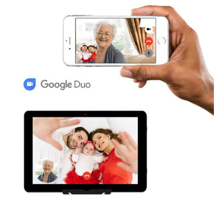 DayClock Generations 10 Black - Uhr mit Wochentagen, Datum und Uhrzeit, Kalender und Video