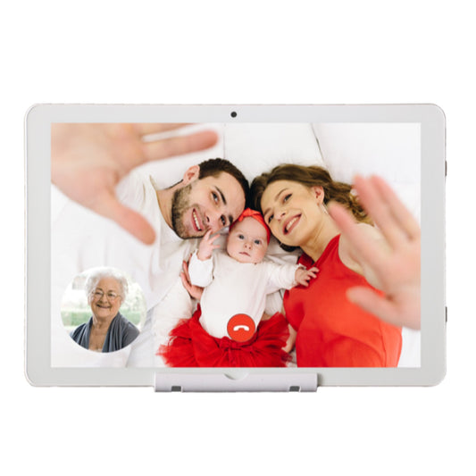 DayClock Generations 10 Weiß - Uhr mit Wochentagen, Datum und Uhrzeit, Kalender und Video