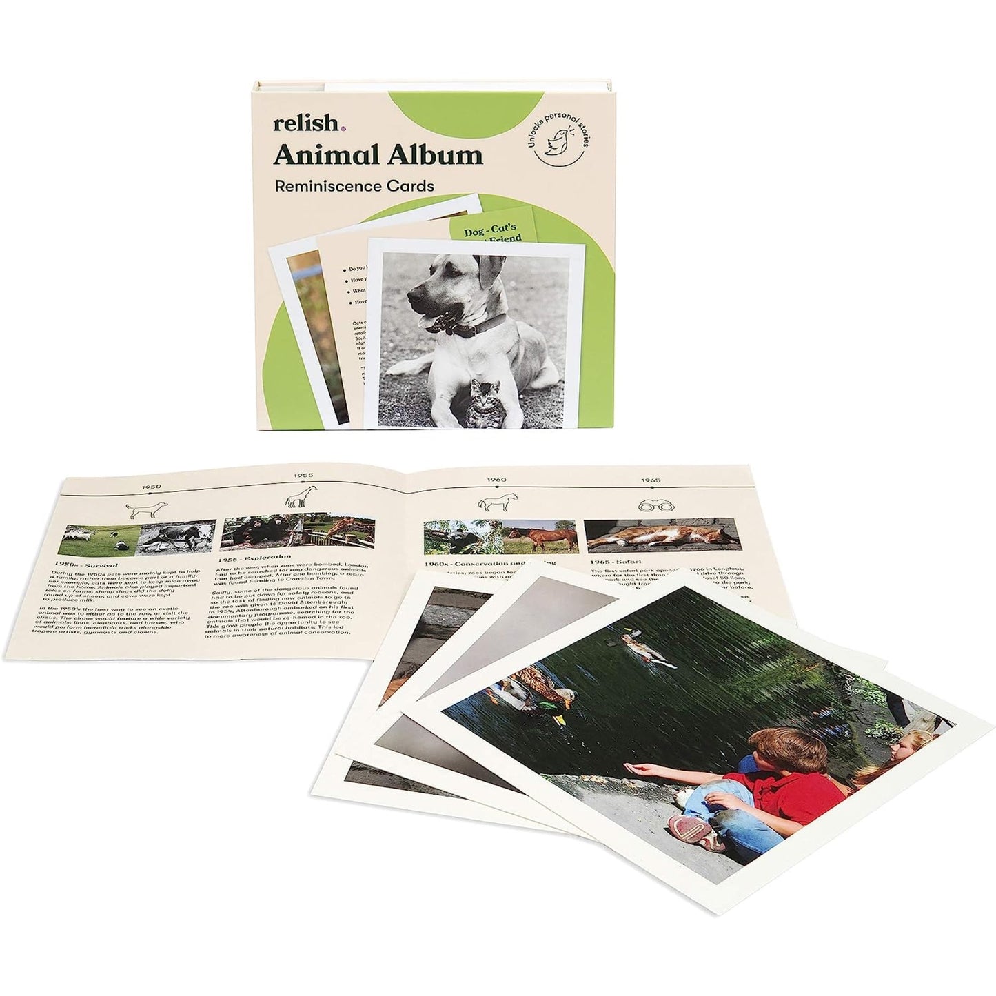 Souvenir karten-Tiere (Englisch)