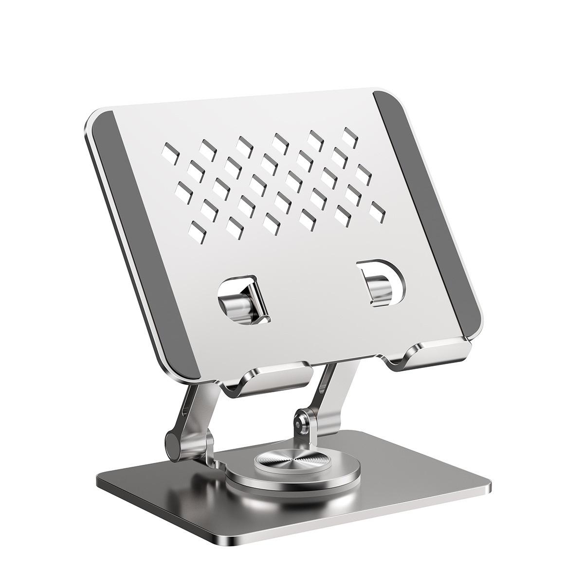 Support de table en métal pour Ally Display — Hauteur et angle réglables, rotation 360°