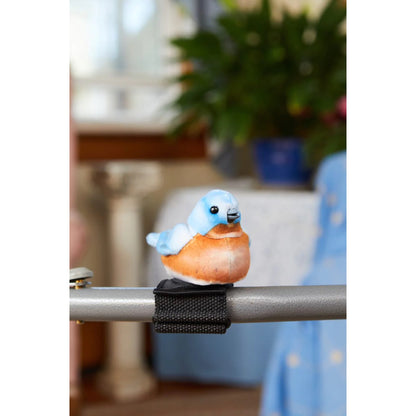 Interaktiver Vogel für Senioren - Blau