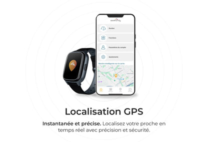 Montre Connectée pour Senior avec GPS