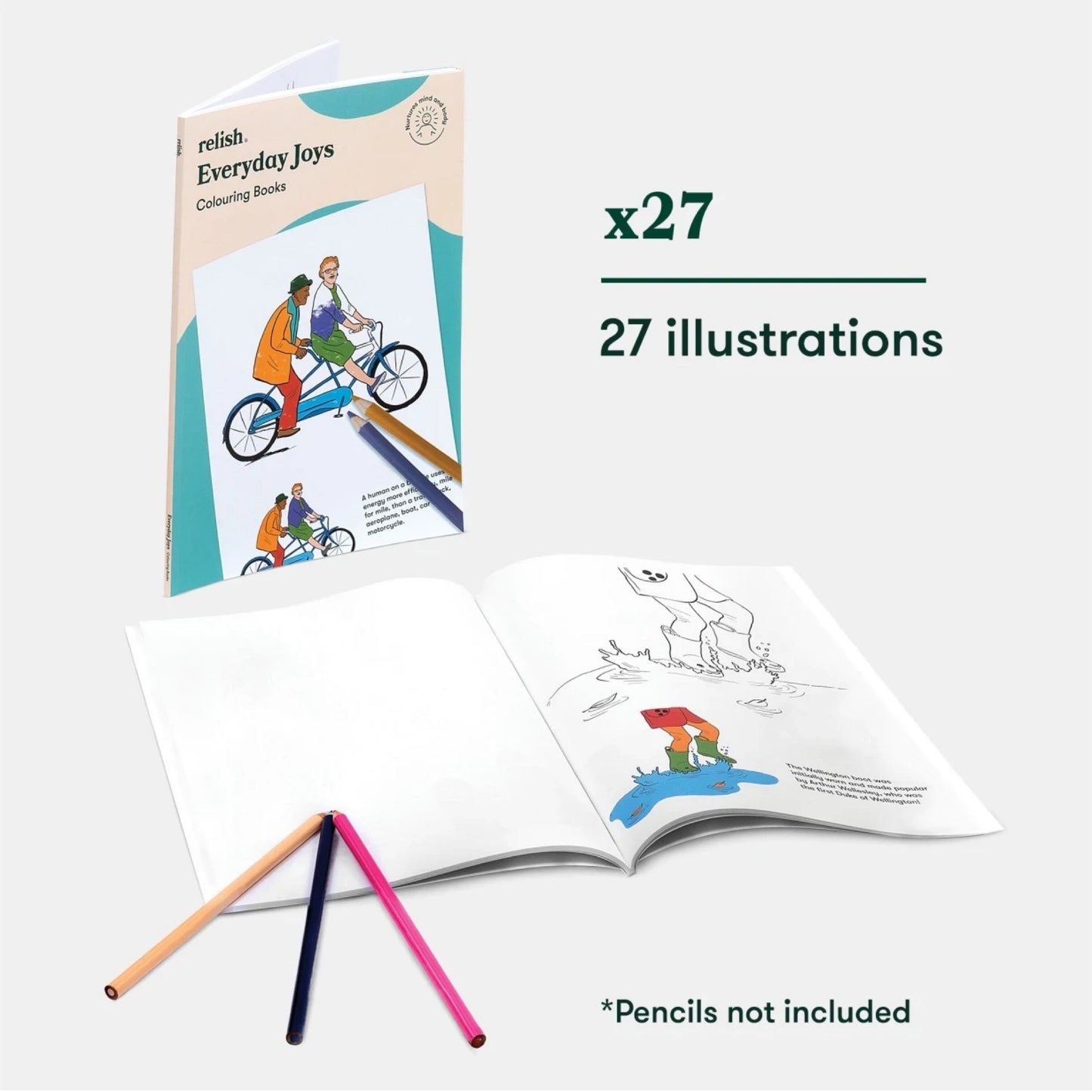 Malbuch - Alltagsfreuden