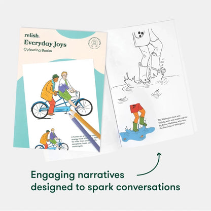 Malbuch - Alltagsfreuden